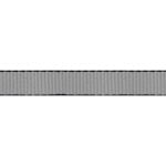Šitá smyce plochá; 18mm; grey; 50cm