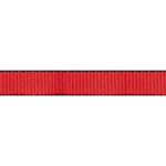 Šitá smyce plochá; 18mm; red; 60cm