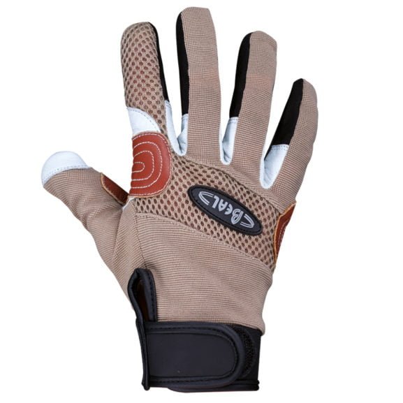Rope Tech Gloves; brown; L