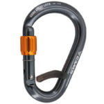 Core Belay Lock; gun metal