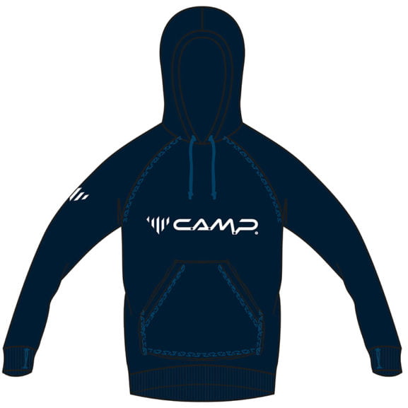 Hoodie Camp; twilight blue; L